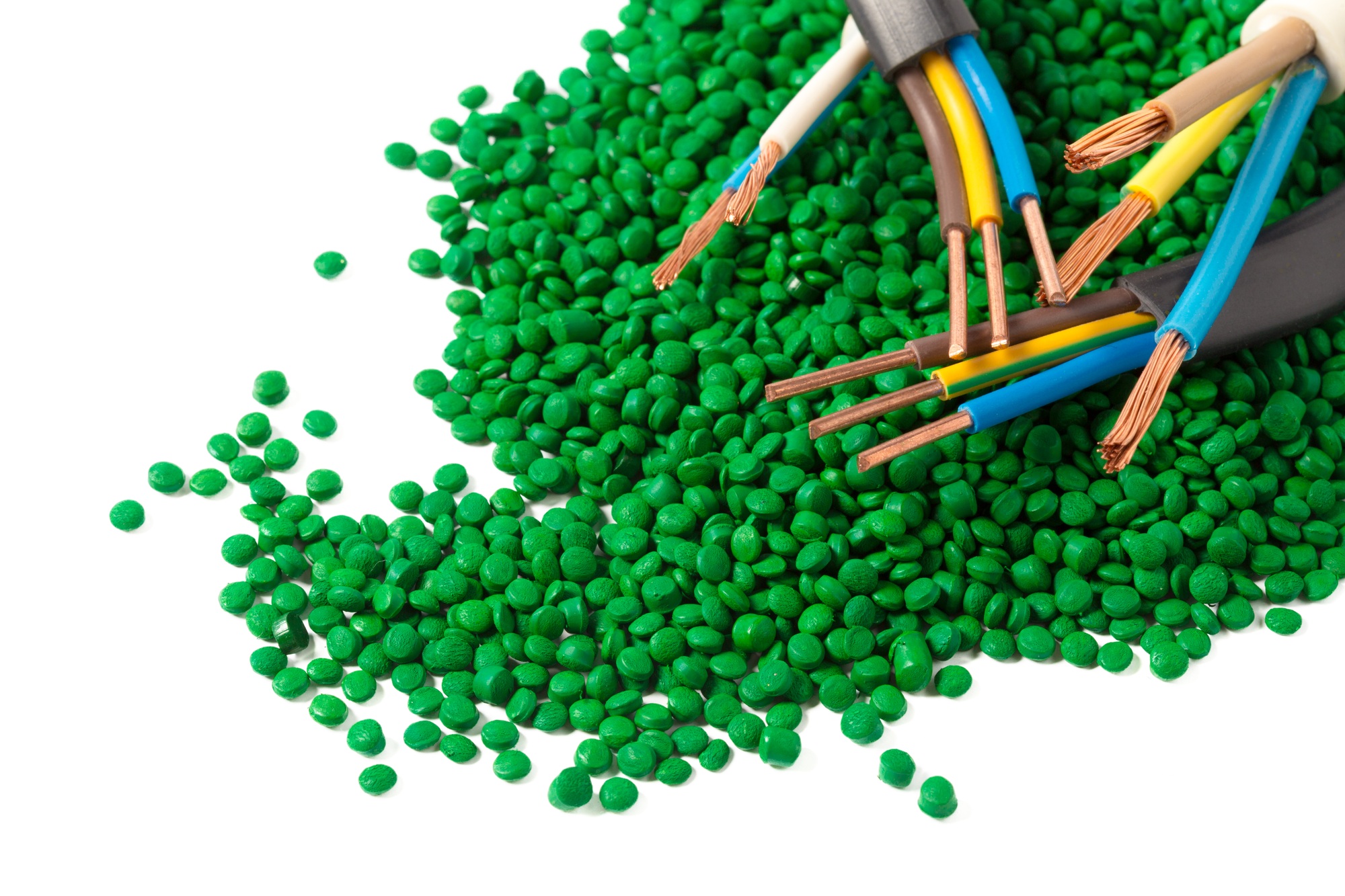 Colorful Plastic Polymer Granules for cable